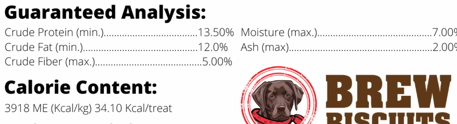 Brew Biscuits - Dog Biscuits