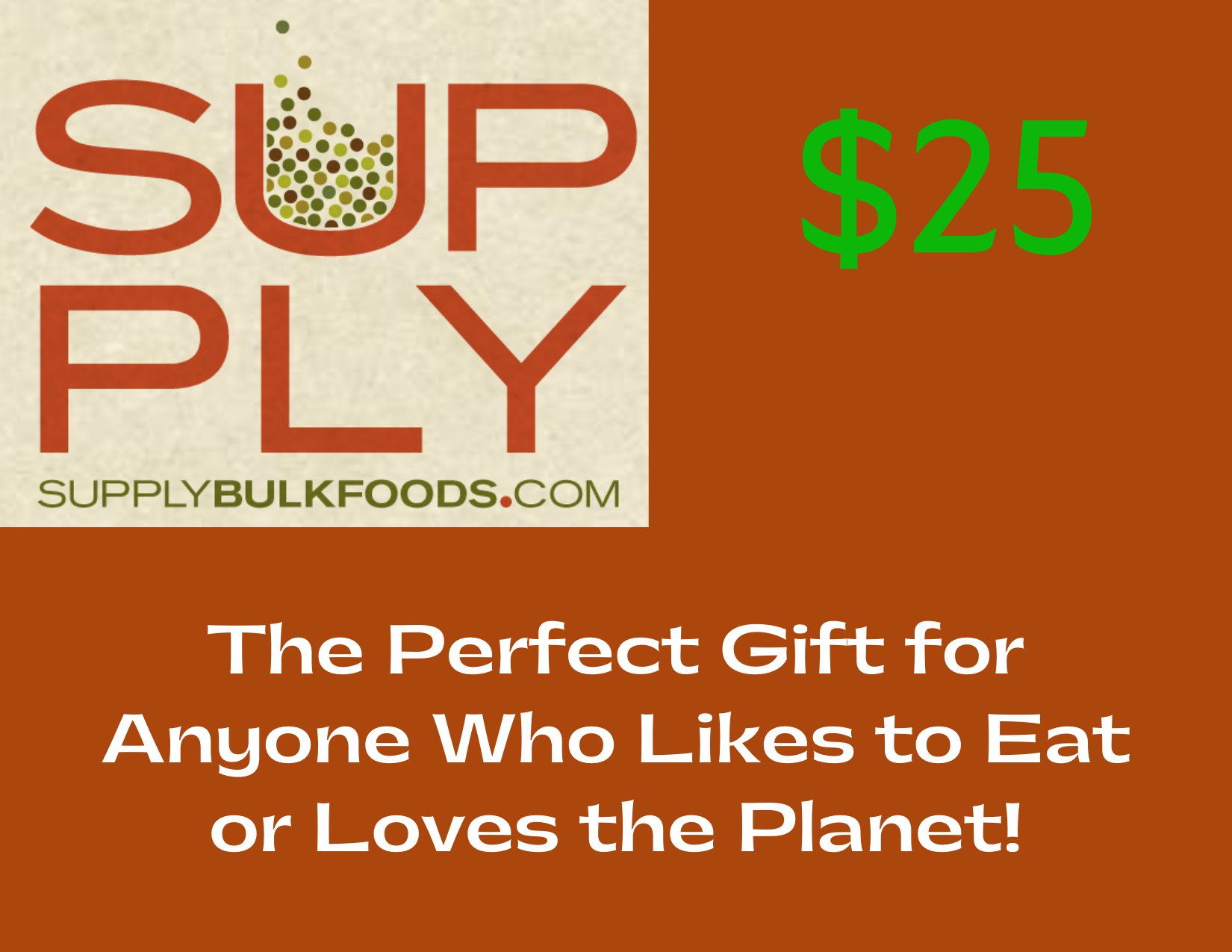 SUPPLY Bulk Foods Gift Card