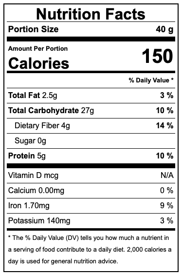 Organic Steel Cut Oats