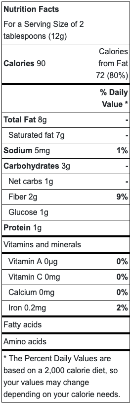 Organic Coconut Unsweetened, medium shredded