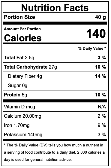 Organic Thick Rolled Oats