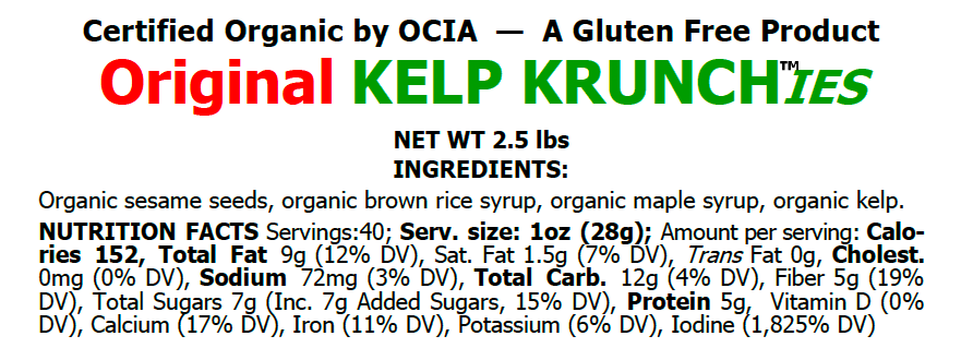 Kelp Krunch - Original