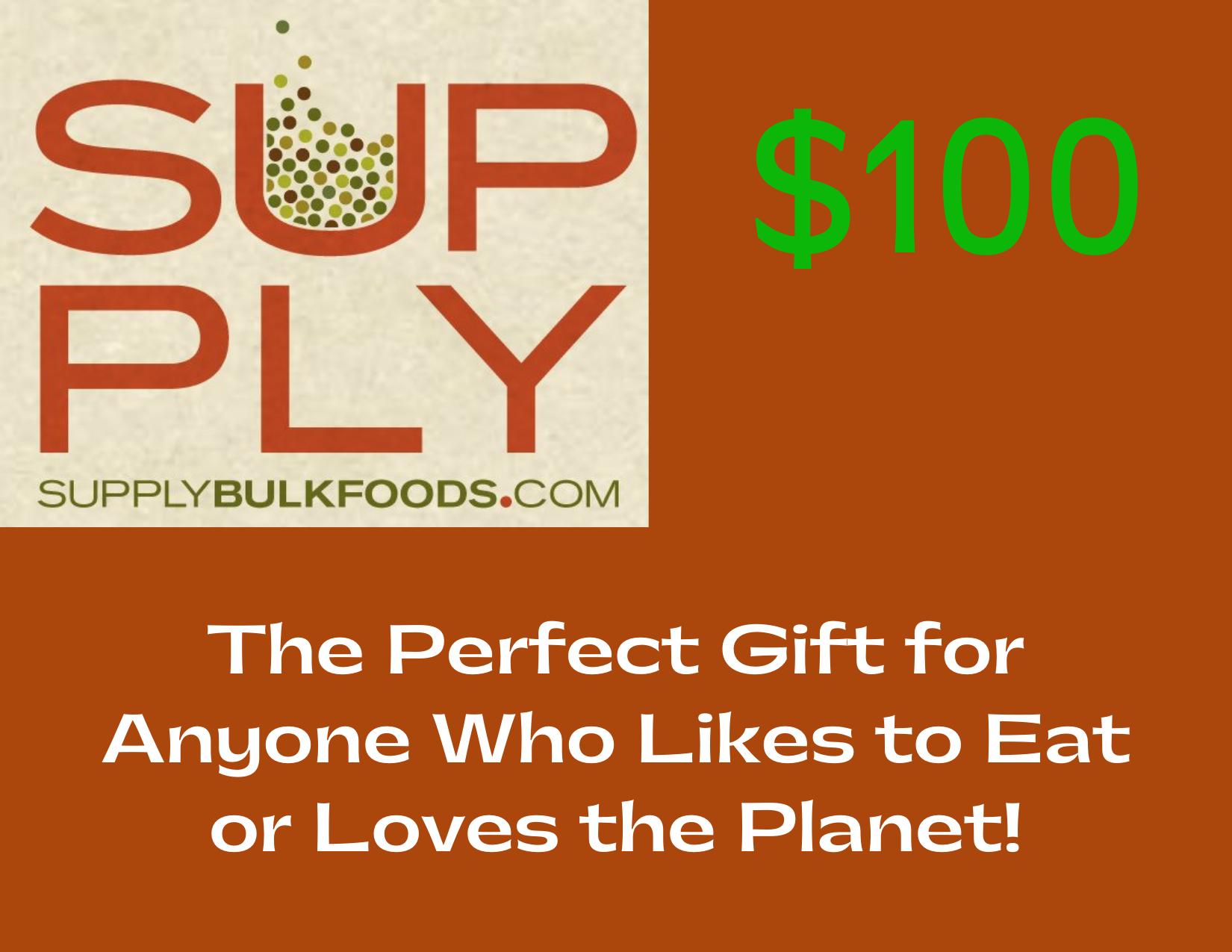 SUPPLY Bulk Foods Gift Card