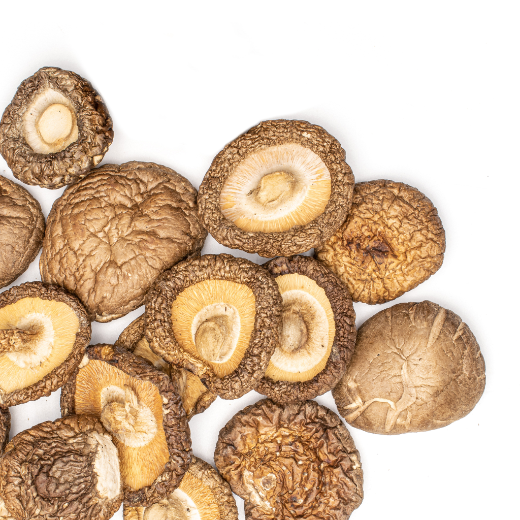 healthy, plant based, plastic free, bulk, mushrooms, shiitake